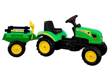 Branson Tractor Green -  With Trailer  