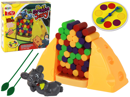 Cheese Pyramid Arcade Game Don't Knock Down the Mouse | Toys \ Games