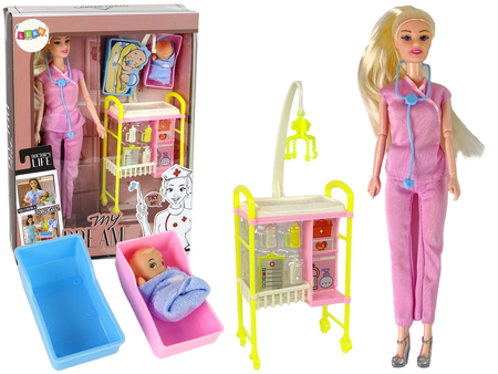 Barbie baby hospital set hot sale