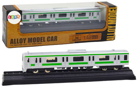 Collectible Model Train Wagon 1:48 Metal Silver