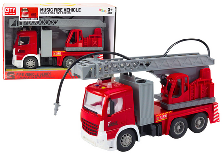 Fire Department Friction Drive With Light And Sound Boom