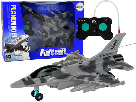 Gray Remote Control Jet