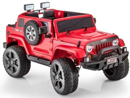 HL1668 4x4 Electric Rode On Jeep - Red