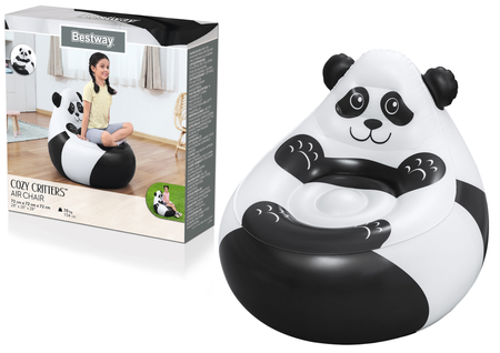 Inflatable Armchair Panda 72 x 72 x 64 cm Bestway 75116 