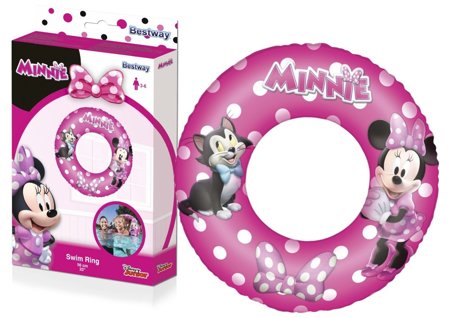Inflatable Minnie Mouse Swimming Ring 56 cm Bestway 91040
