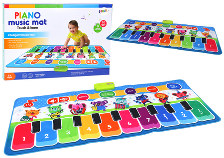 Interactive Educational Musical Mat for Dance, Instruments, Sounds