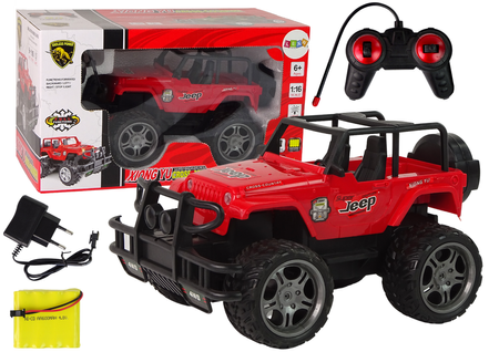 Jeep Cross- Country R/C off-road Car 1:16 Red