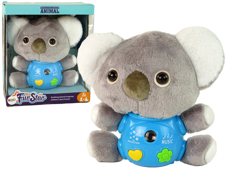 Koala-Projektor klingt interaktives Spielzeug grau