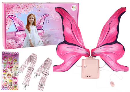 LED Melody Pink Fairy Butterfly Wings Set