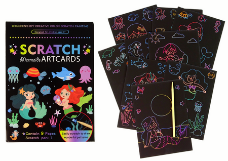 Mermaid Adventure Scratch and Sketch: An Art Activity Book for Artistic  Mermaids of All Ages (Art, Activity Kit) - The Village Toy Store