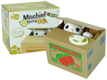 Mischief Saving Box Cute Kitty Money Box Piggybank