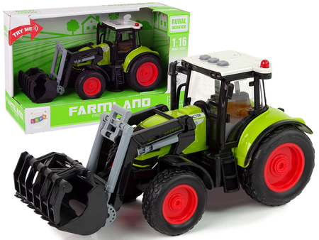 Multifunctional Tractor with Bucket FARMLAND Fractal Drive Light Sounds