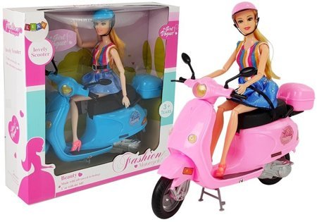 Pink Scooter Doll Helmet Accessories