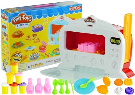 23cm Dentist Playdough Set Plush Toy Doctor Play Dough Kit Playset