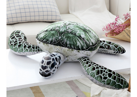 Plush Sea Turtle Mascot 35 cm