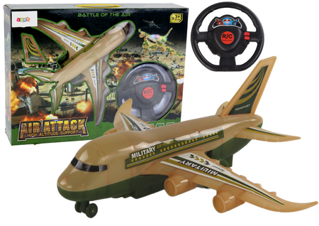 R/C Airplane Remote Controlled Military Camo Lights Remote Control