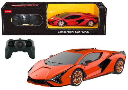 RC Car 1:24 Rastar Lamborghini Sian Orange