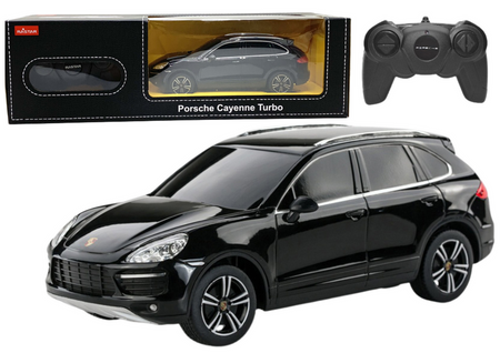 RC Car 1:24 Rastar Porsche Cayenne Turbo Black