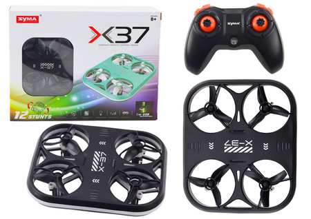 Remote Controlled RC Drone X37 Syma Black