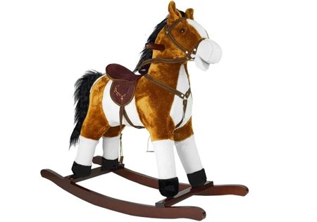 Rocking Horse 74cm Light Brown 