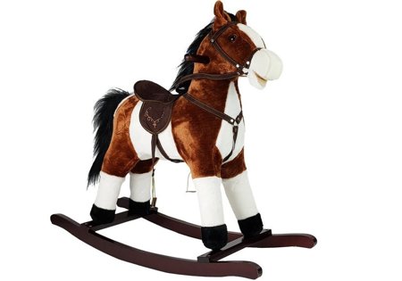 Rocking Horse Dark Brown 74 CM