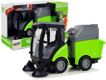 Rubbish Sweeper with Sound and Moving Parts Friction Drive 1:16