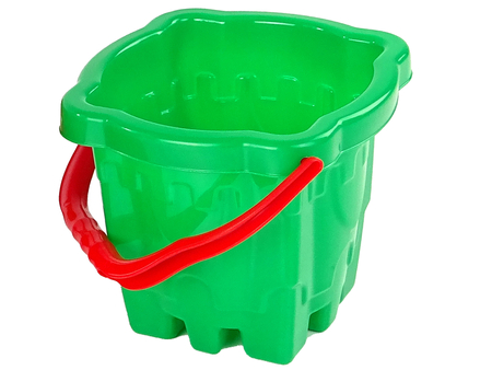 Sand bucket "Castle" Green