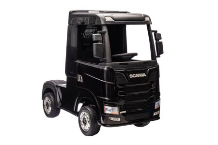 Scania 500R HL698 Battery-Powered Car Black Painted 4x4