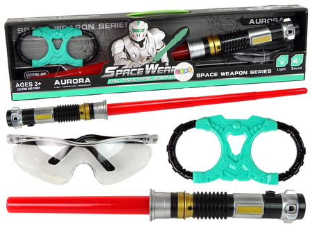 Space Toys Lightsaber Safety Glasses Sound