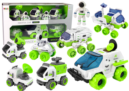 Space Vehicle Set 6in1 Rover Satellite For Kids