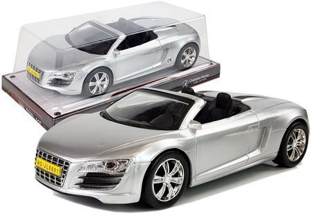 Toy car Cabriolet Silver 1:18