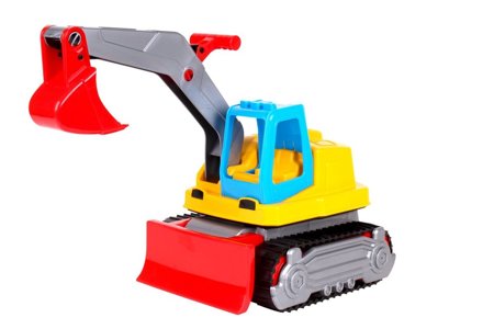 Tractor Crawler Excavator Red Sandbox 6276