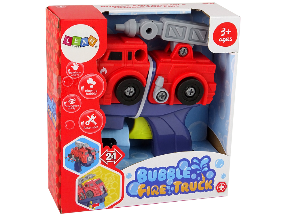 2in1 Fire Brigade Bubble Release Gun | Toys \ Bubbles |