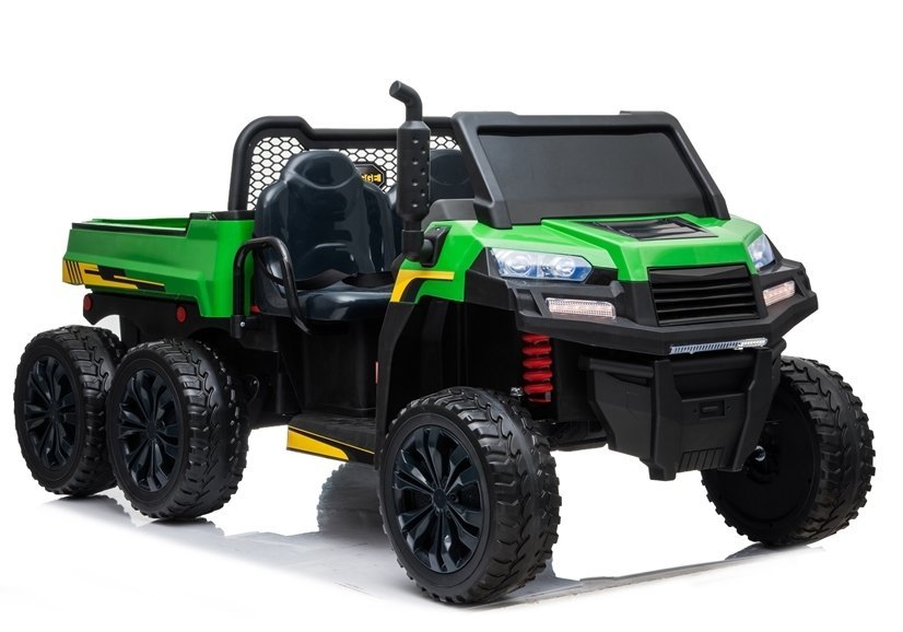 A730-2 Electric Ride-On Car Green-Black | Electric Ride-on Vehicles ...