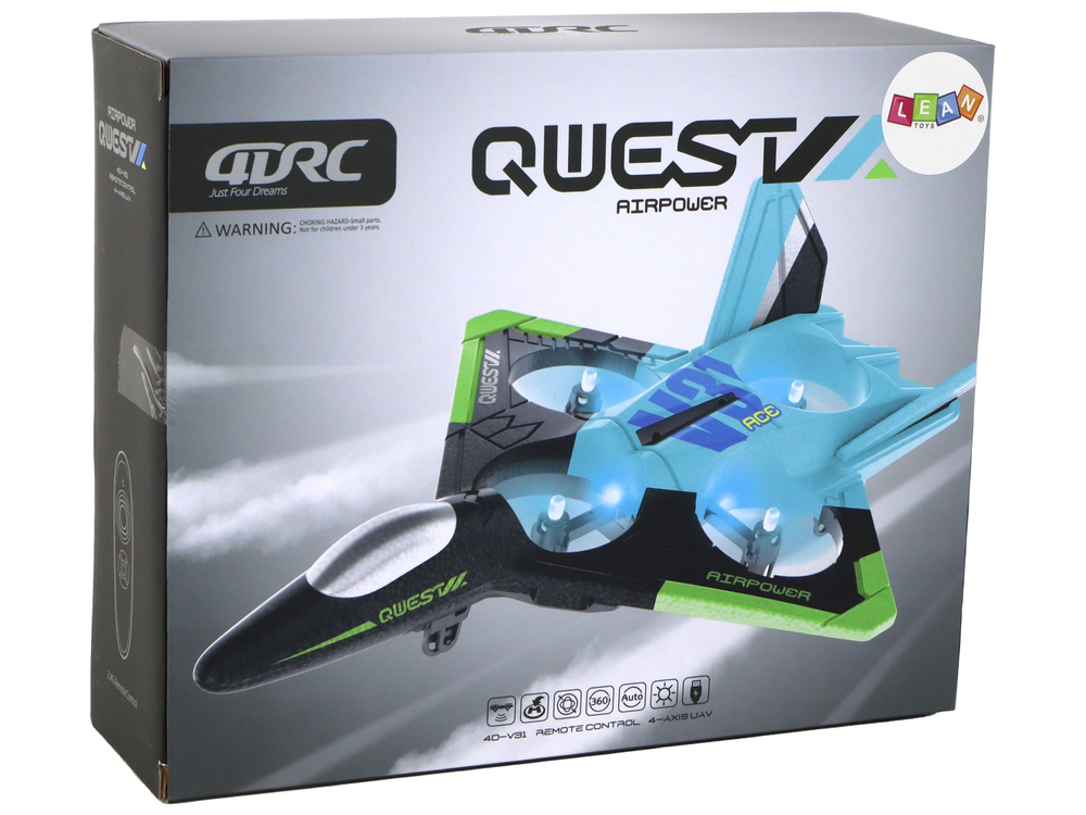 Airplane Fighter R/C Blue | Toys \ R/C vehicles |
