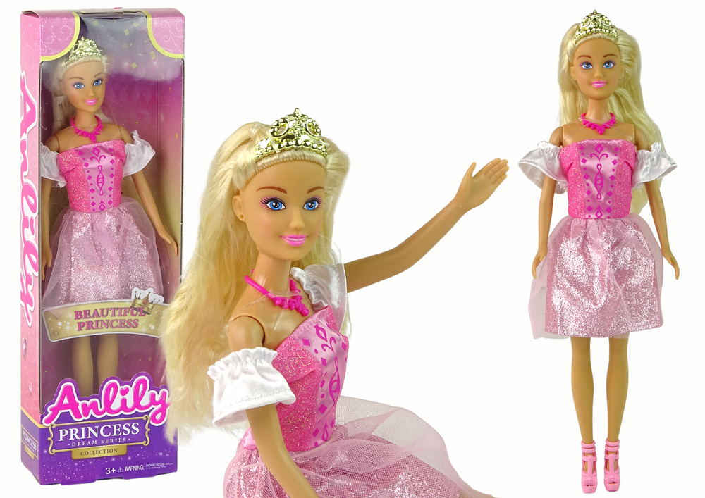 Anlily Princess doll Princess Pink Queen | Toys \ Dolls, houses, buggys