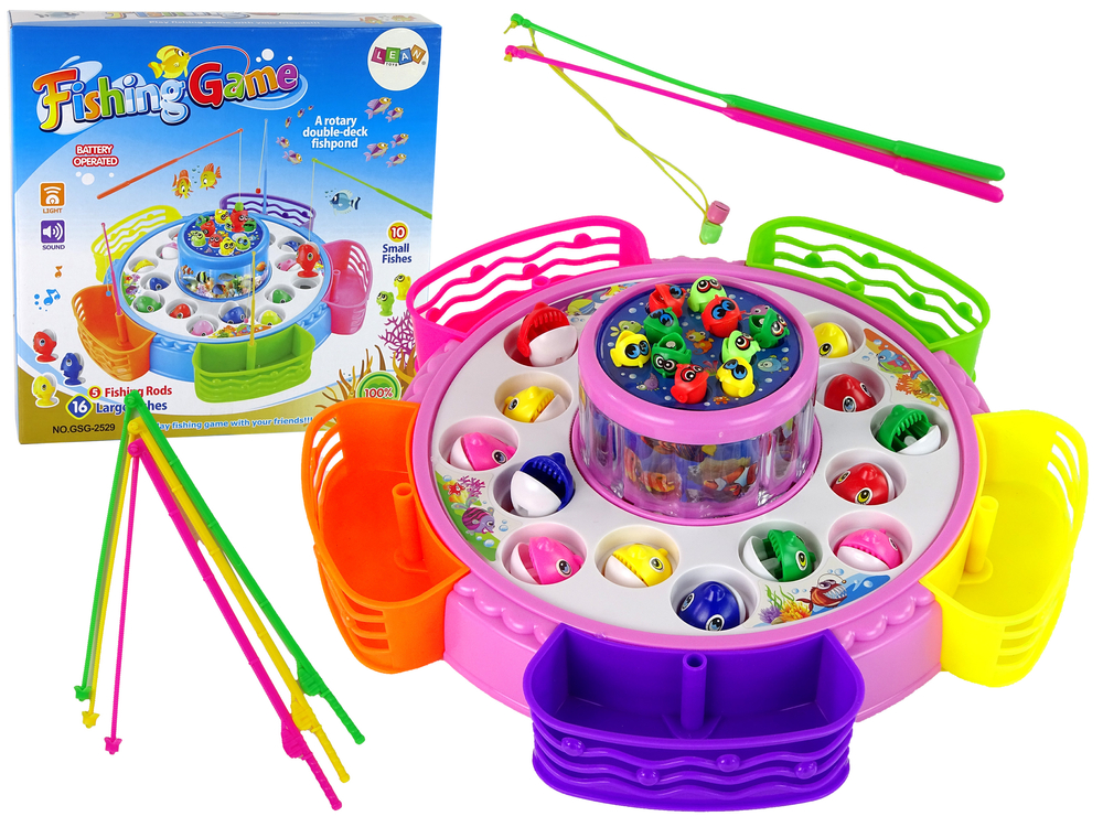 Magnetic Fishing Games For Kids Pink