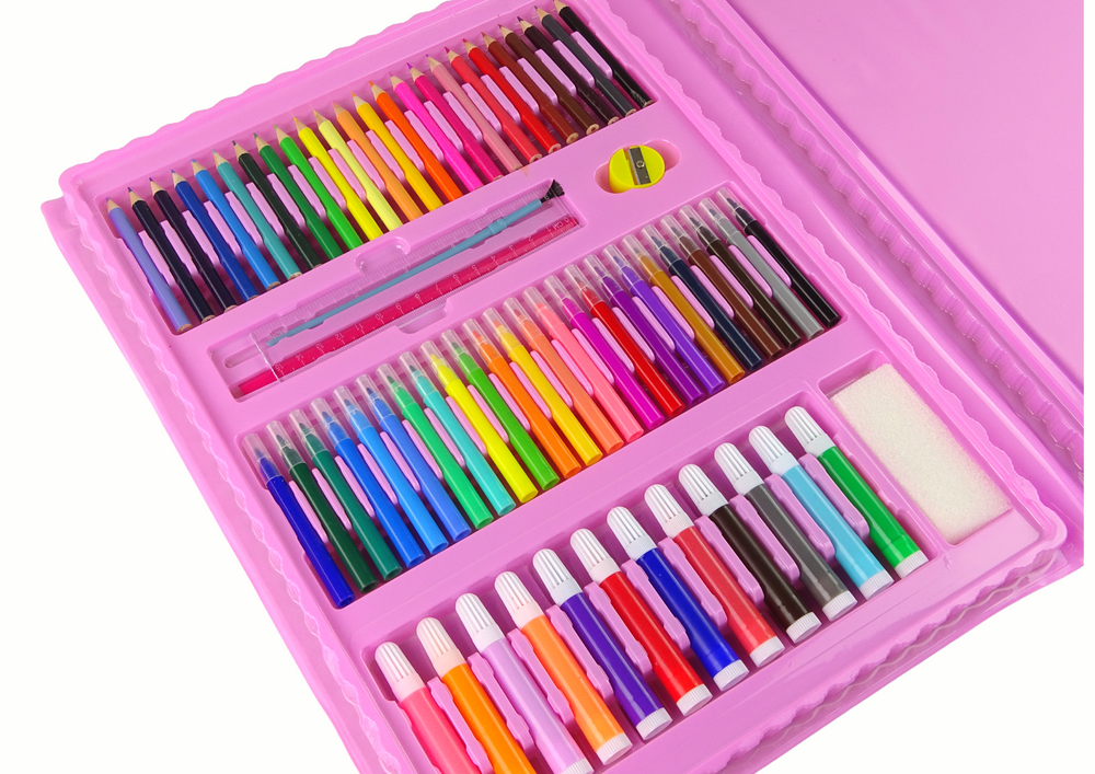 Contrasting Pencil Set: Pink - Luwians