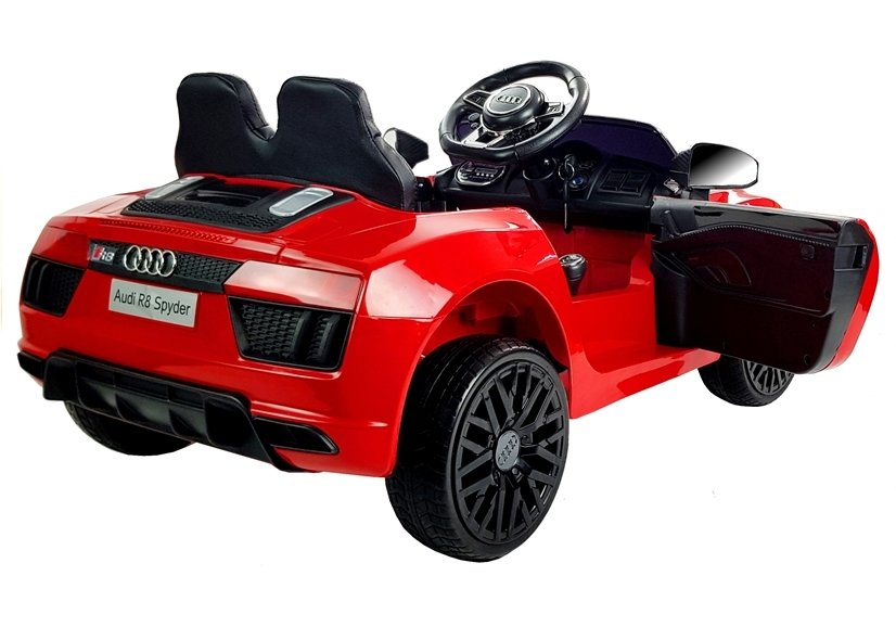 Audi R8 Spyder Red - Electric Ride On Car | Electric Ride-on Vehicles ...