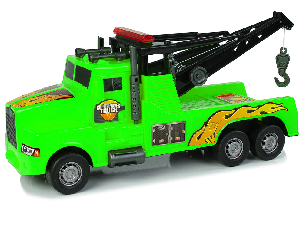 Auto Tow Truck Roadside Assistance 1:10 Green Rope | Toys \ Cars ...