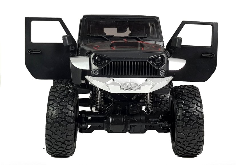 Auto Zdalnie Sterowane Jeep Gigant 18 Czarny Toys \ R/C