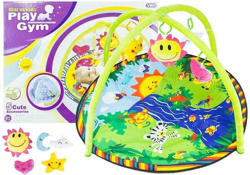 Baby Activity Gym Hanging Toys Play Mat Buggy Arch Toys Toys