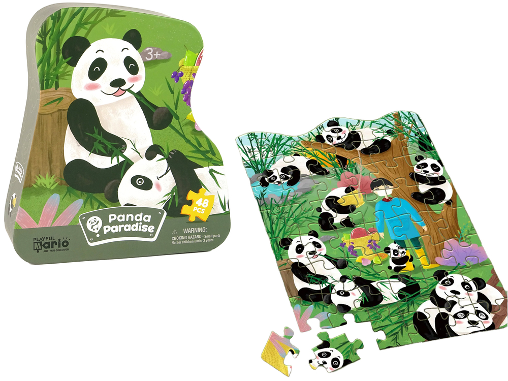 Bamboo Forest Panda Puzzle 48 Elements | Toys \ Jigsaw & puzzle |