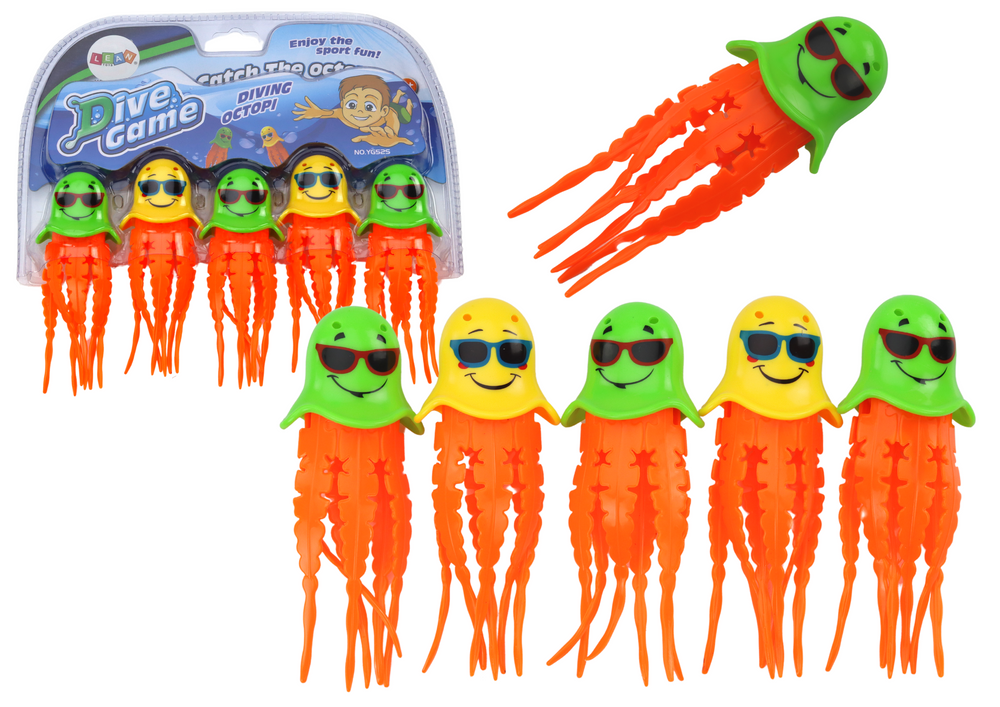 Bath Toys Jellyfish Diving Set 6 Pieces | Toys \ Bath toys