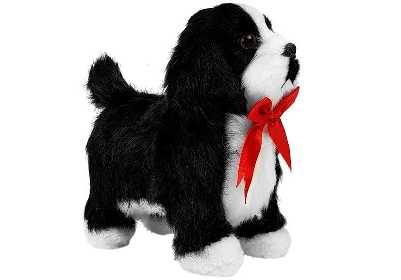 Black and White Interactive Dog Moves, Barks Toys \ Interactive pets