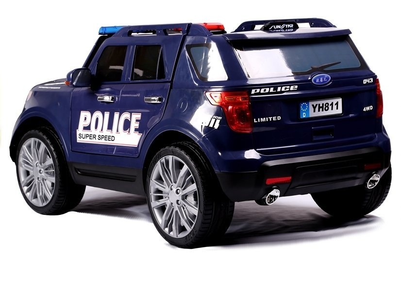 product eng 3920 CH9935 Police Car Blue Electric Ride Car