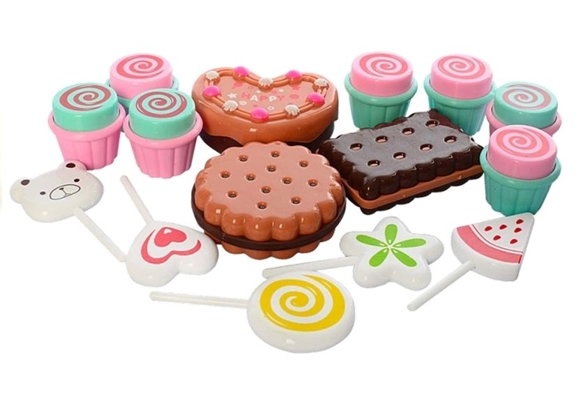 Candy Shop Cash Register Pink 35PCS | Toys \ Shop