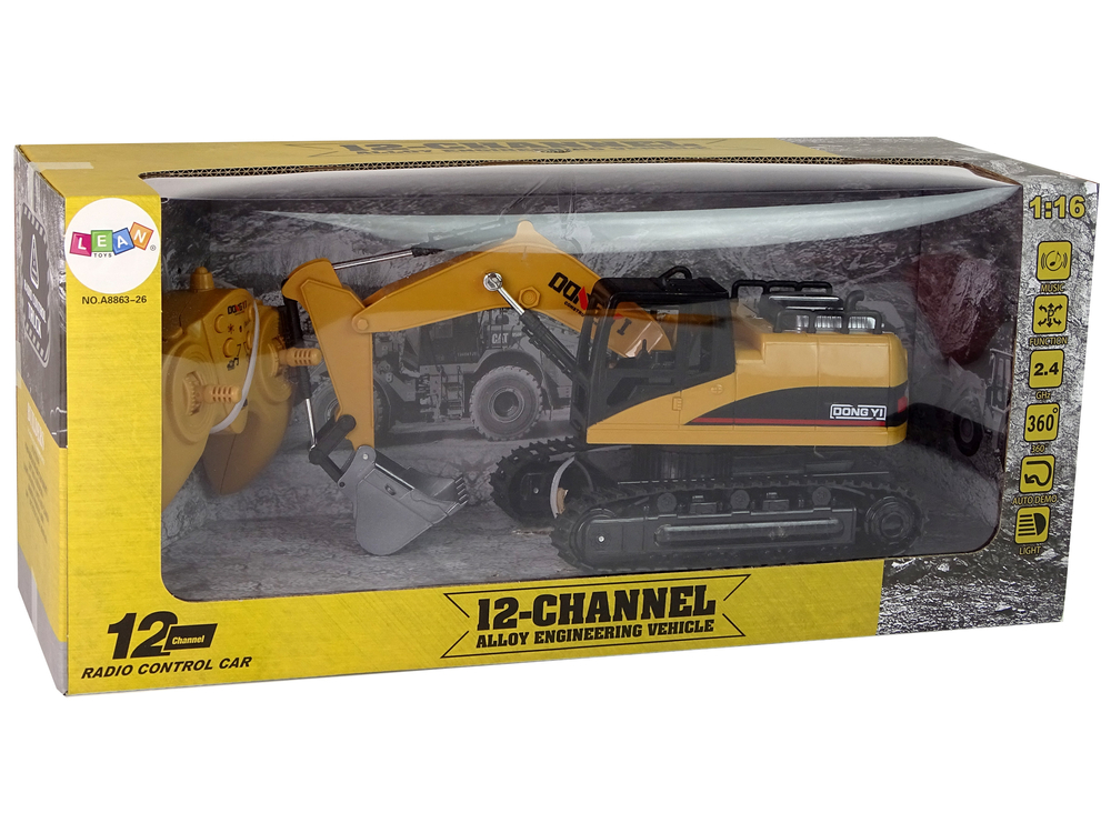 Caterpillar excavator R/C 2.4 GHz Light and sound effects | Toys \ R/C ...