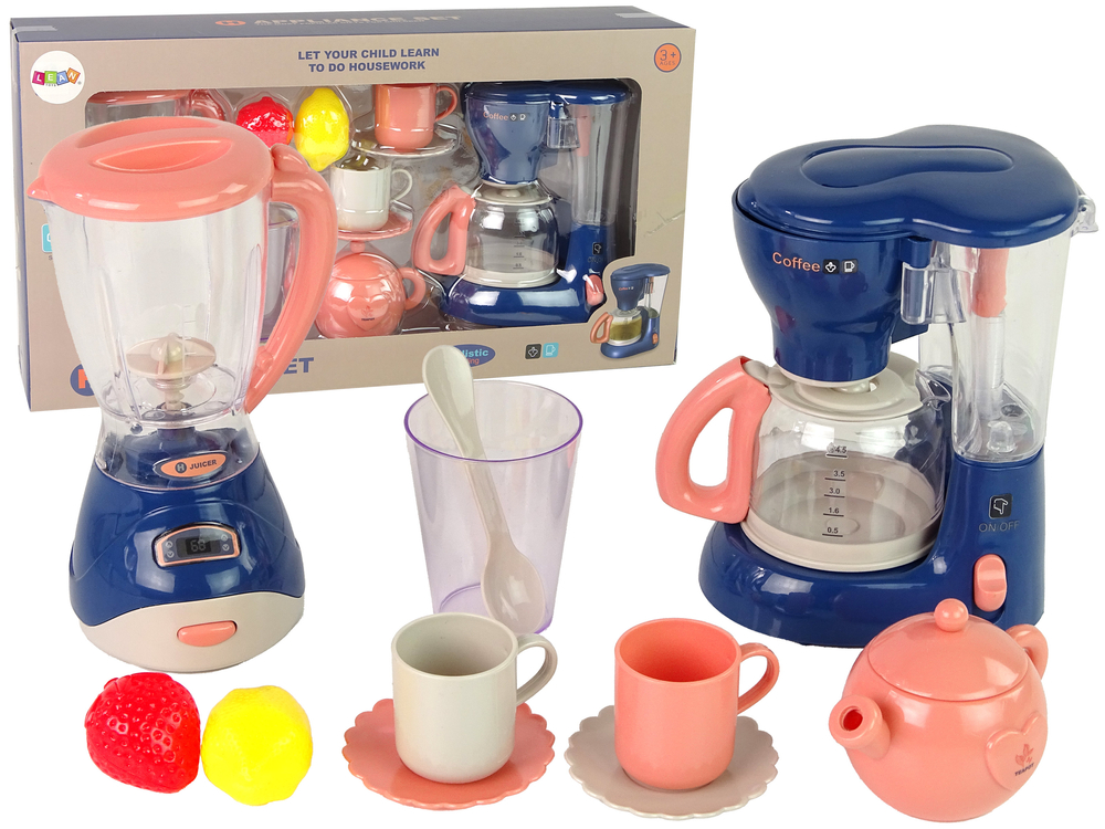 Toy Kitchen Appliances for Kids with Play Food, Workable Toy