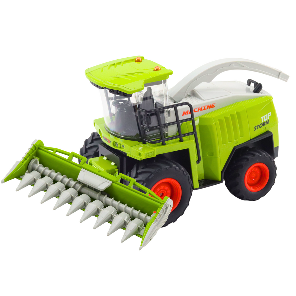 Combine Harvester With Corn Header Remote Controlled RC 2.4G | Toys \ R ...